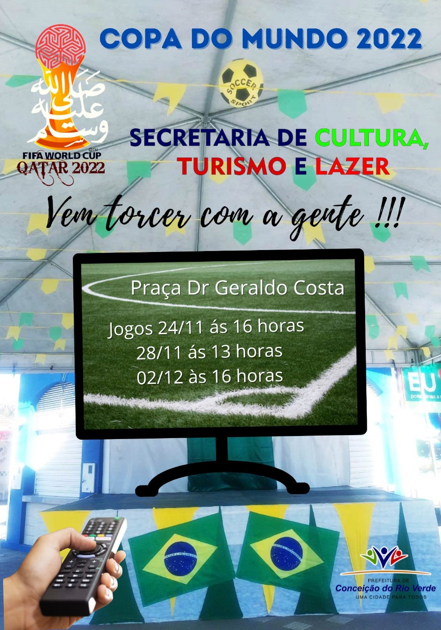 Prefeitura terá horário diferenciado durante os jogos do Brasil na Copa do  Mundo - Notícias - Prefeitura Municipal de Primavera do Leste