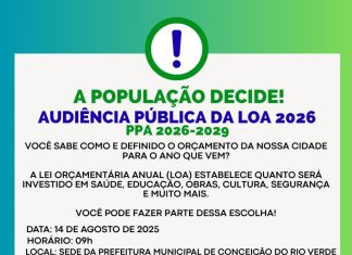 Audiência Pública da LOA 2026 e PPA 2026-2029